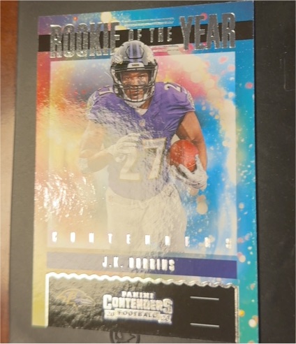 2020 Panini Contenders Rookie of the Year #RY-JKD J.K. Dobbins — front