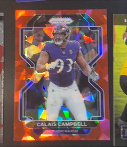 2021 Panini Prizm #284 Calais Campbell — front
