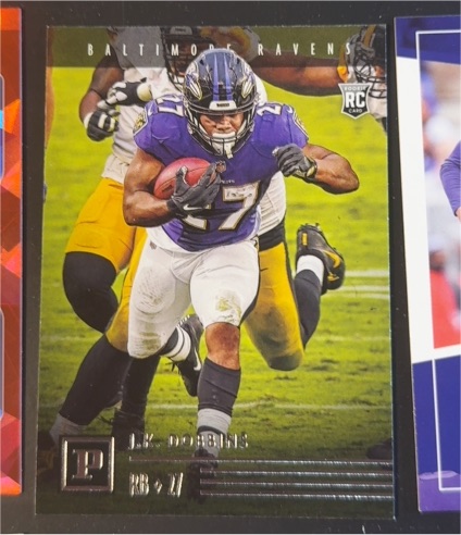 2020 Donruss The Rookies #TR-KD J.K. Dobbins — front