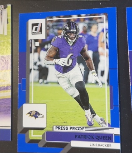 2022 Donruss #192 Patrick Queen — front
