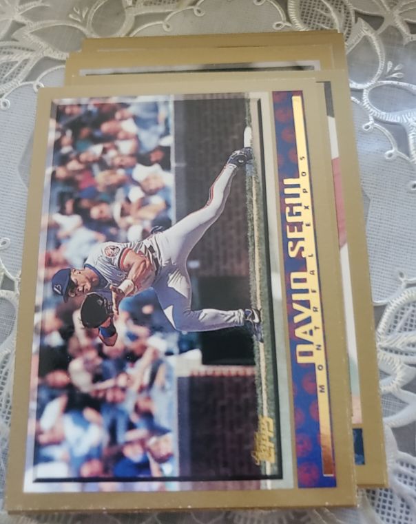 1998 Topps #154 David Segui Montreal Expos — front