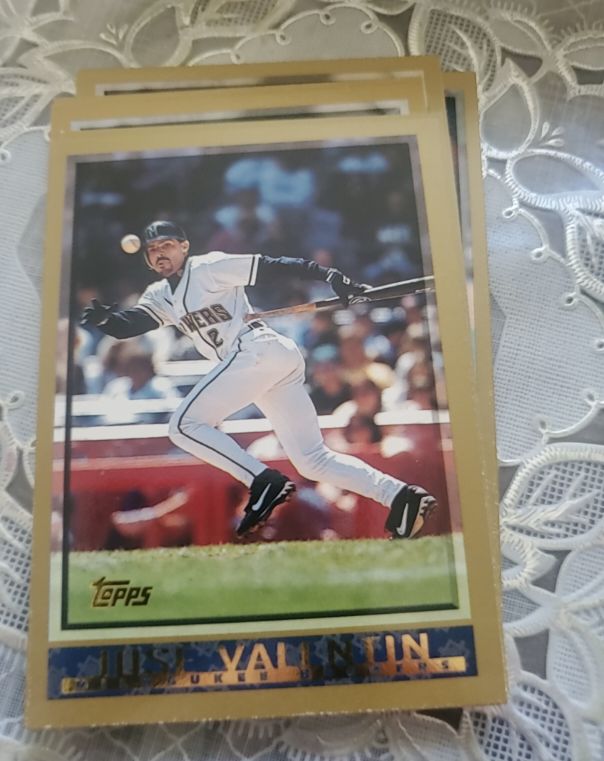 1992 Topps Gold Winners #201 Jose Valentin — front