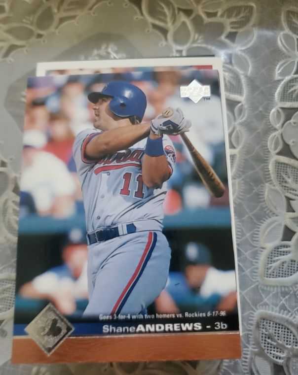 1997 Upper Deck #108 Shane Andrews — front