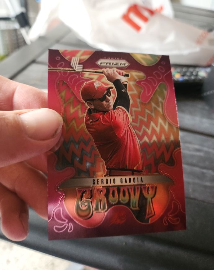 2025 Panini Prizm LIV Golf #10 Sergio Garcia Groovy — front