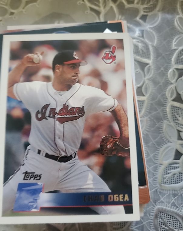 1996 Topps #358 Chad Ogea — front