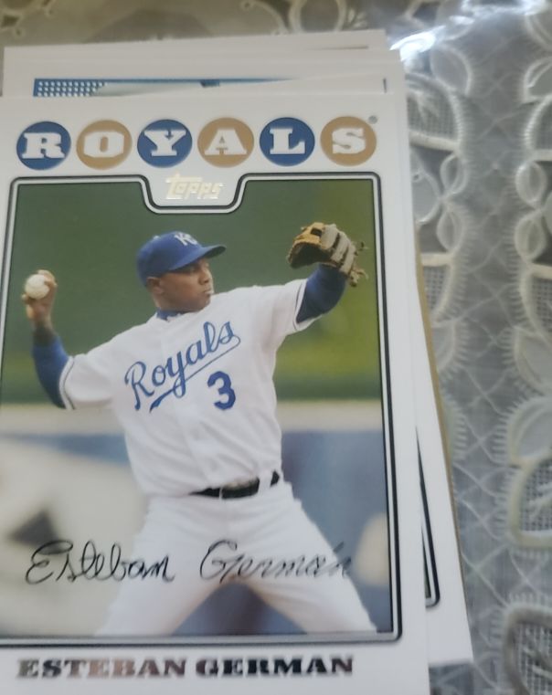 2008 Topps #189 Esteban German — front