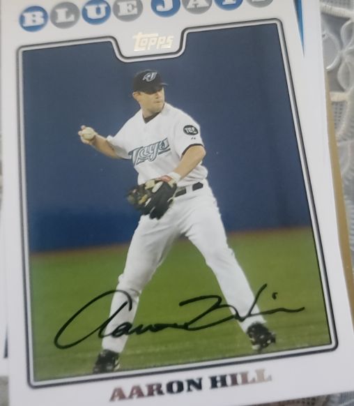 2008 Topps #146 Aaron Hill — front