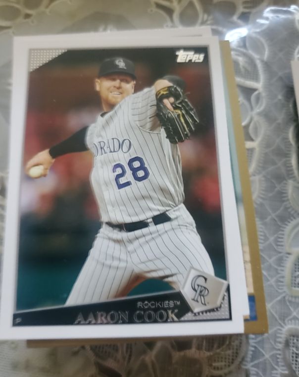 2009 Topps #225 Aaron Cook — front