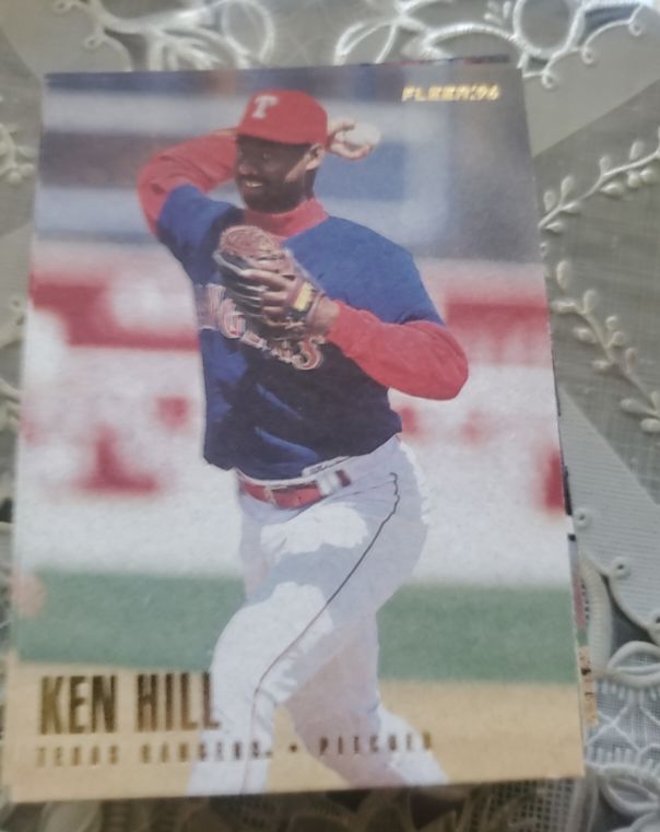 1996 Fleer #88 Ken Hill — front
