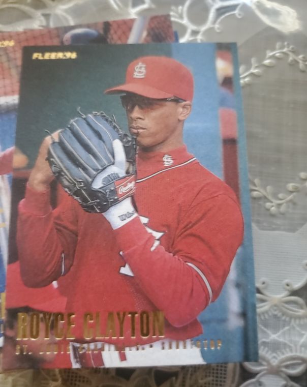 1996 Fleer Update #U186 Royce Clayton — front