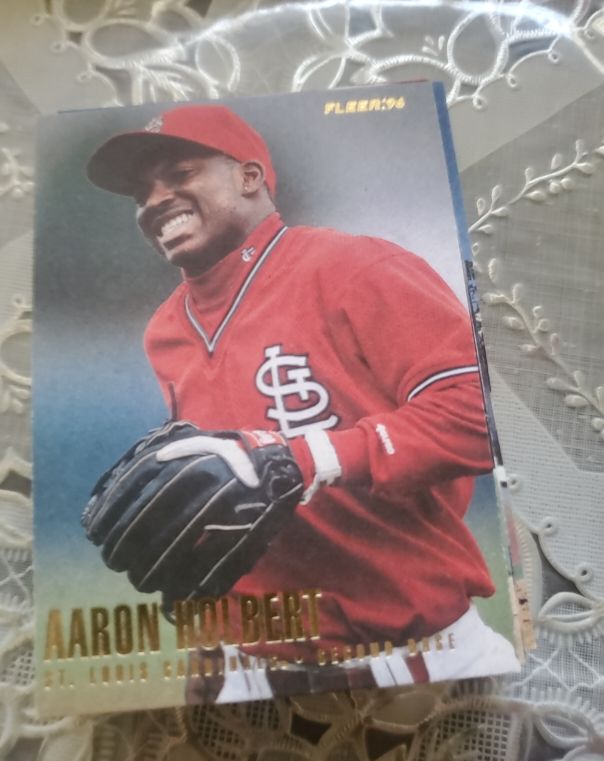 1996 Fleer Ultra #548 Aaron Holbert — front