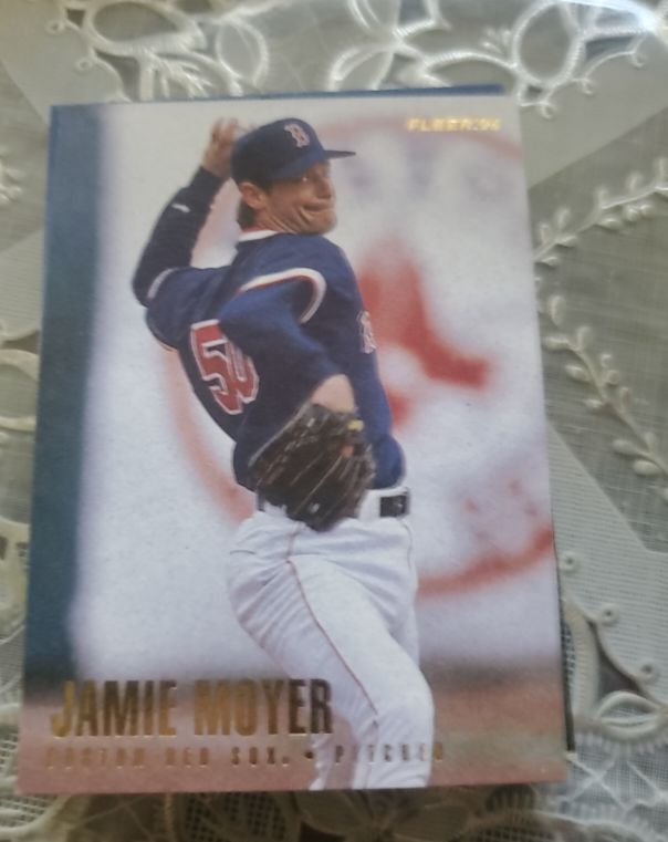 1996 Fleer Update #U16 Jamie Moyer — front