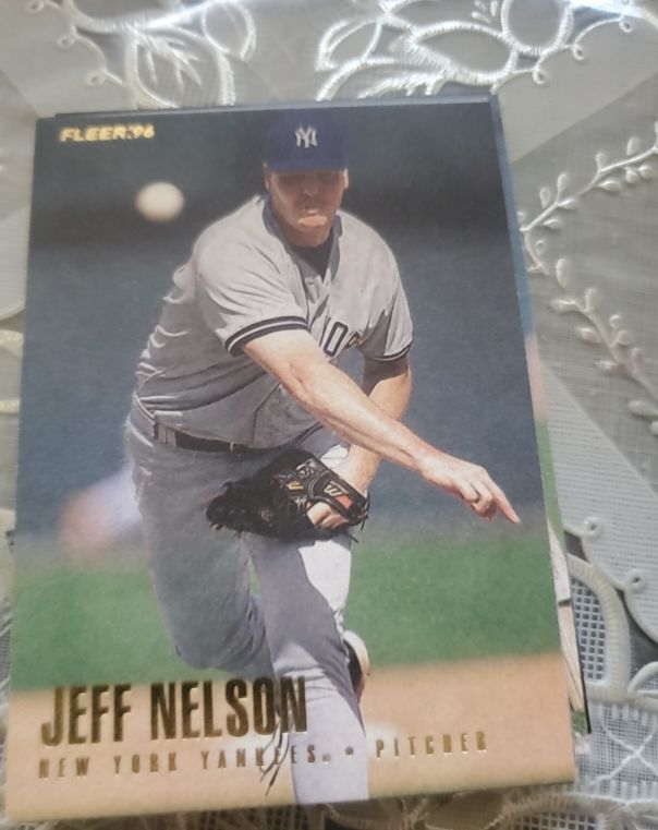 1996 Fleer #191 Jeff Nelson — front