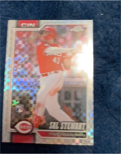 2026 Topps Chrome #6 Sal Stewart — front