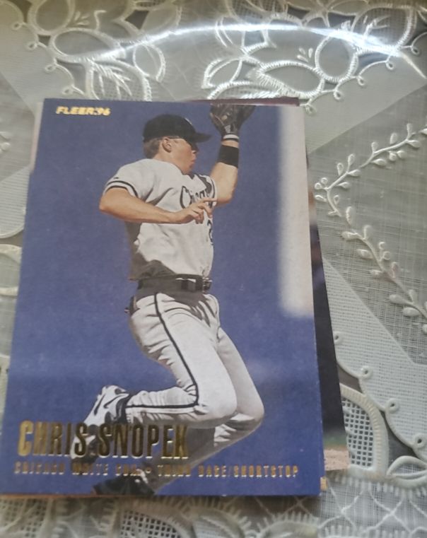 1996 Fleer #14 Chris Snopek — front