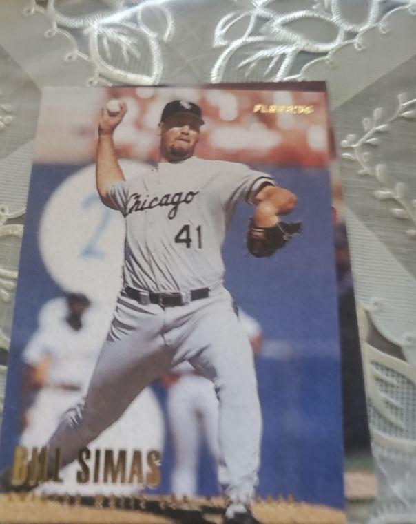 1996 Fleer Update #U27 Bill Simas — front