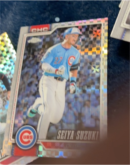 2026 Topps Chrome #34 Seiya Suzuki — front