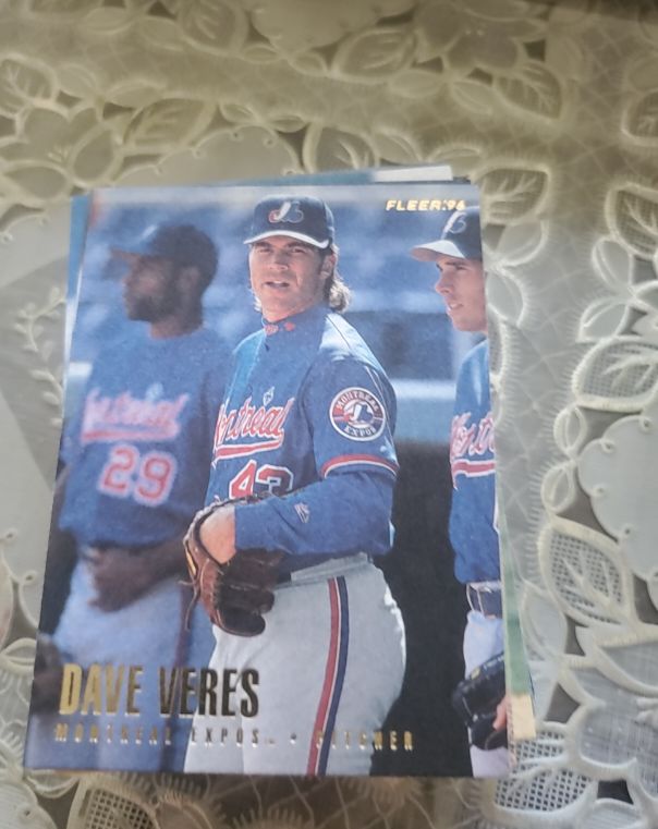 1996 Fleer Update #U153 Dave Veres — front