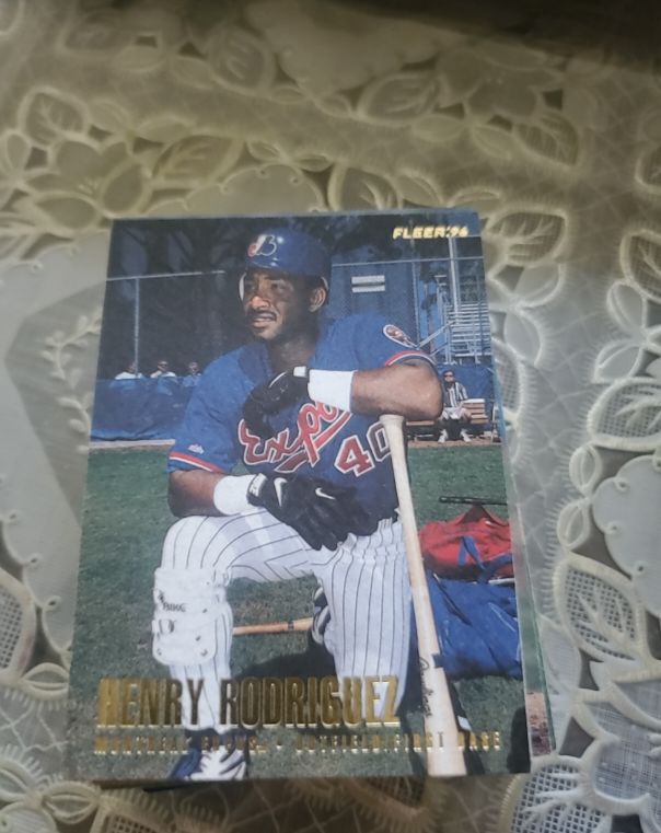1996 Fleer Update #U151 Henry Rodriguez — front