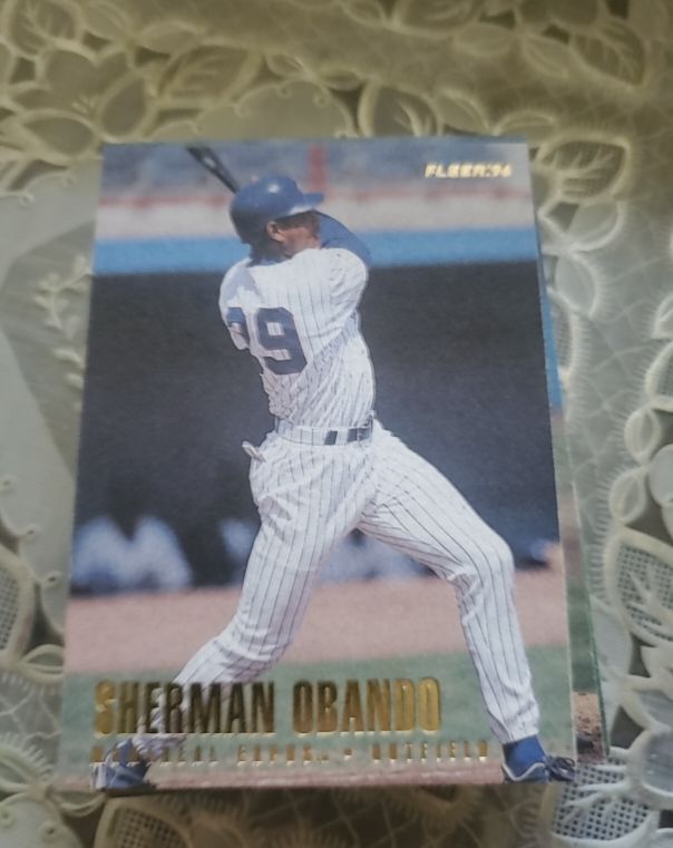 1996 Fleer Update #U149 Sherman Obando — front