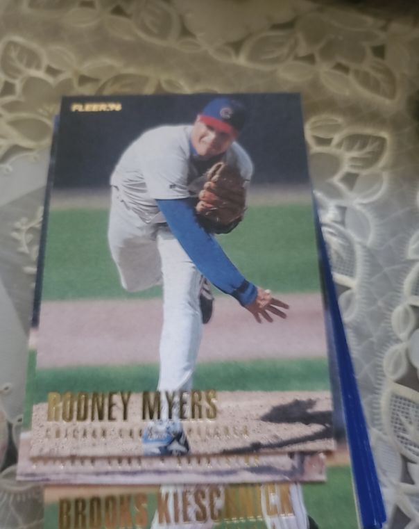 1996 Fleer Update #U115 Rodney Myers — front
