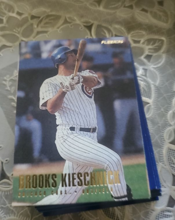 1996 Fleer Update #U112 Brooks Kieschnick — front