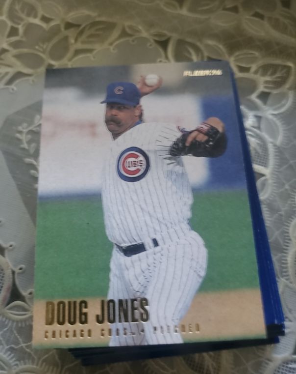 1996 Fleer Update Tiffany #U111 Doug Jones — front