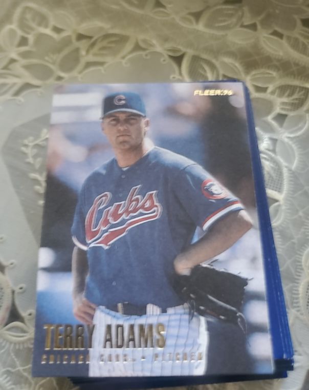 1996 Fleer Update #U108 Terry Adams — front