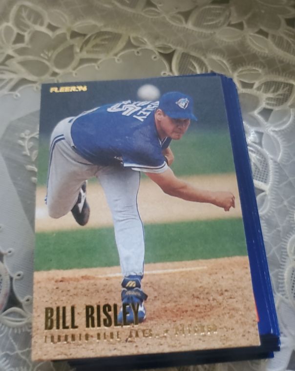 1996 Fleer Update #U102 Bill Risley — front
