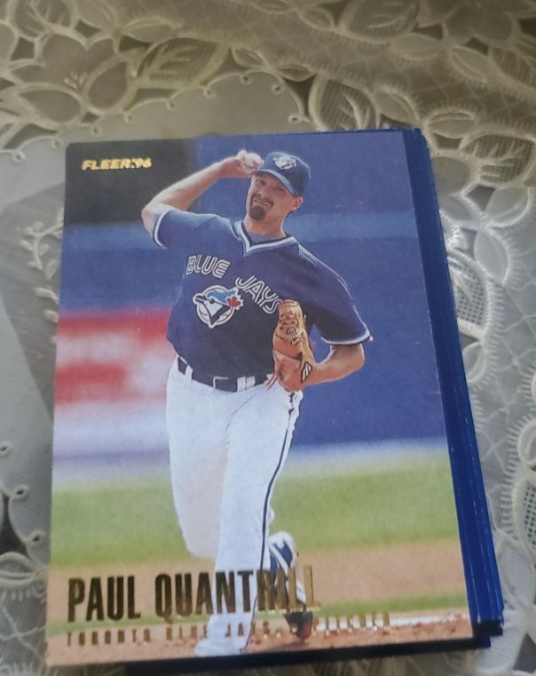 1996 Fleer Update #U101 Paul Quantrill — front