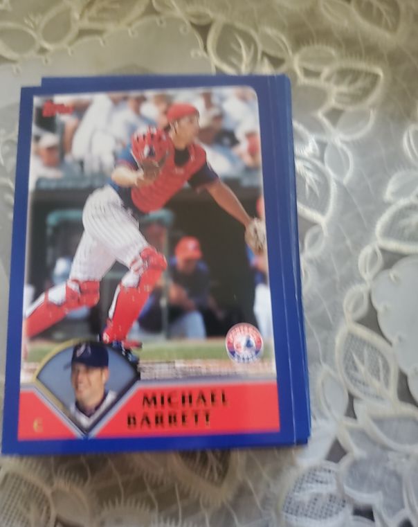 2003 Topps #255 Michael Barrett — front