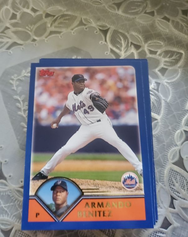 2003 Topps #454 Armando Benitez — front