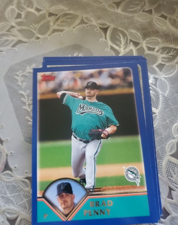 2003 Topps #504 Brad Penny Florida Marlins — front
