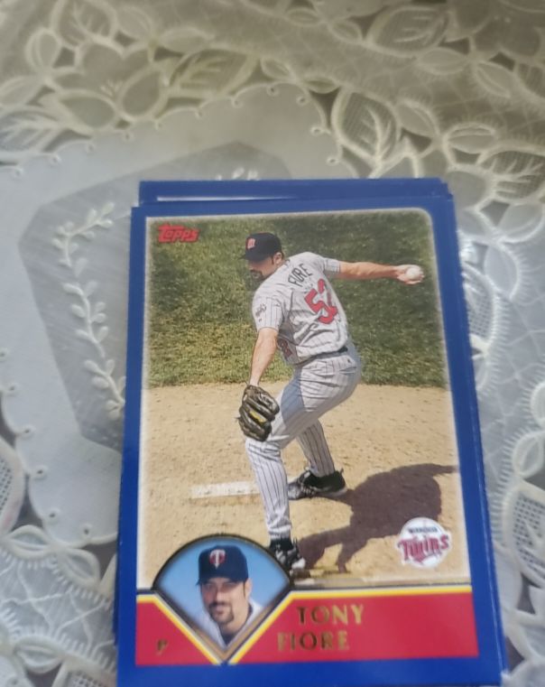 2003 Topps #617 Tony Fiore — front
