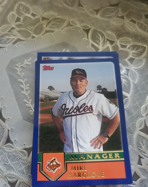 2003 Topps #264 Mike Hargrove Baltimore Orioles Manager — front