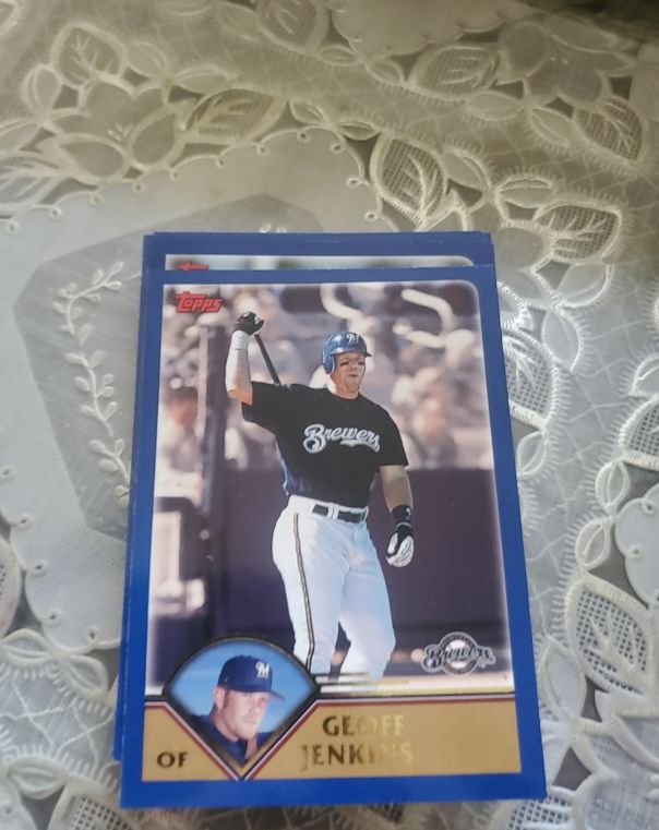 2003 Topps #435 Geoff Jenkins — front