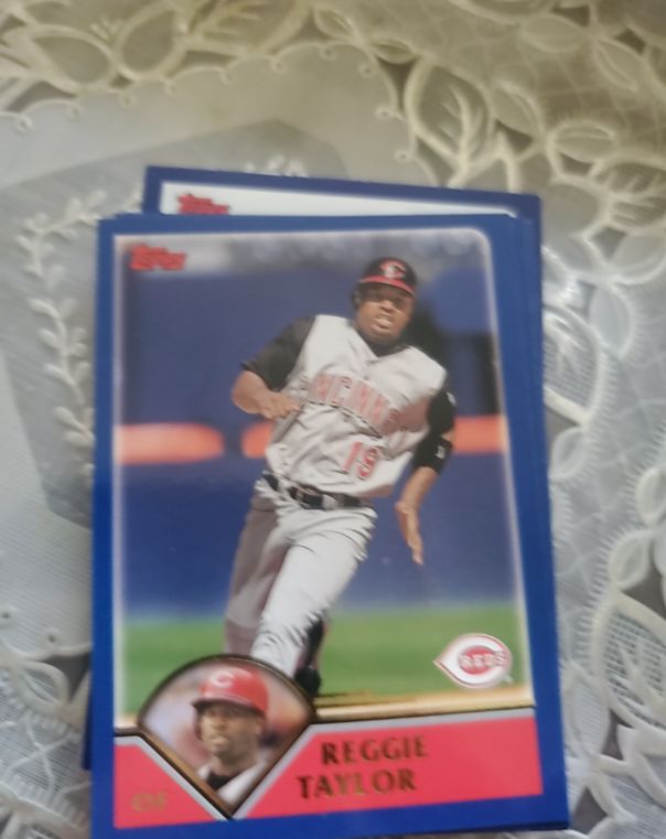 2003 Topps #414 Reggie Taylor — front