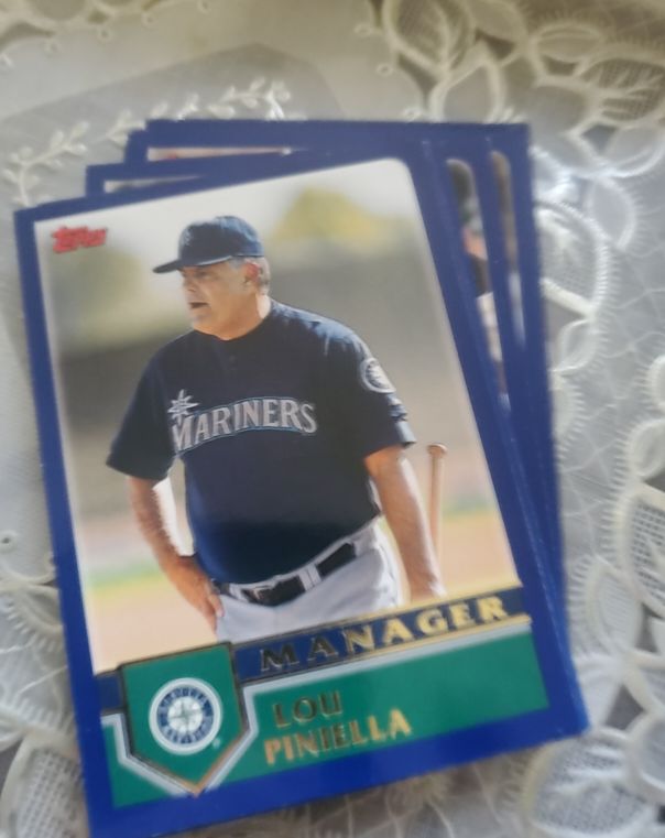 2003 Topps #287 Lou Piniella — front