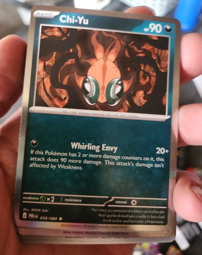 2026 Pokémon #059 Chi-Yu — front