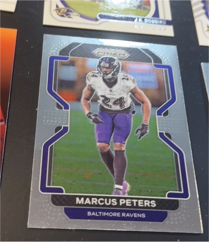 2021 Panini Prizm #287 Marcus Peters — front