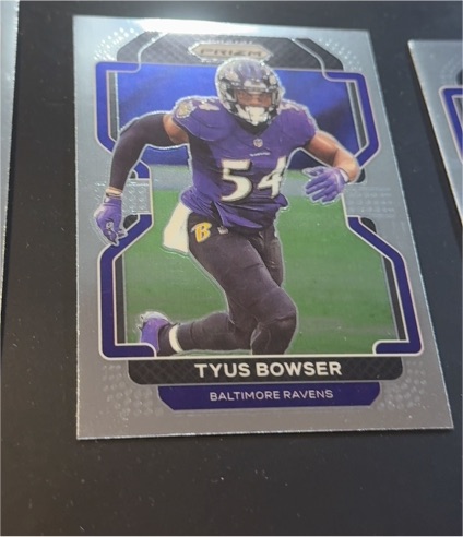 2021 Panini Prizm #286 Tyus Bowser — front