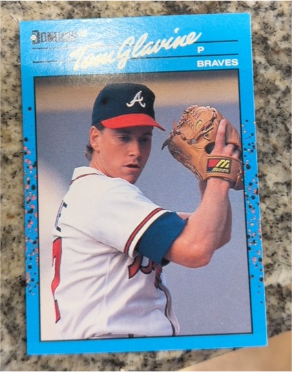 1990 Donruss Best of the NL #2 Tom Glavine — front