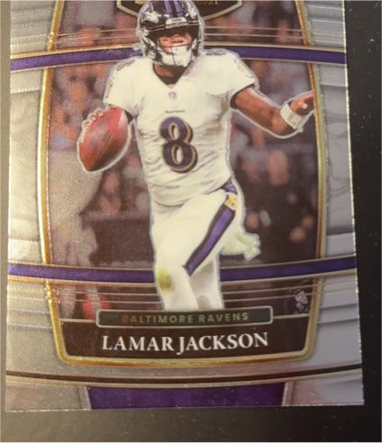 2021 Panini Select #5 Lamar Jackson — front