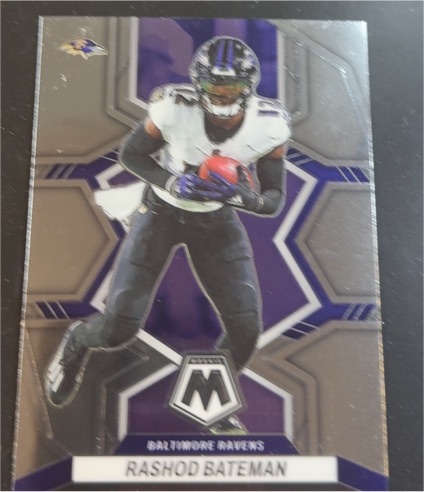 2022 Panini Mosaic #15 Rashod Bateman — front