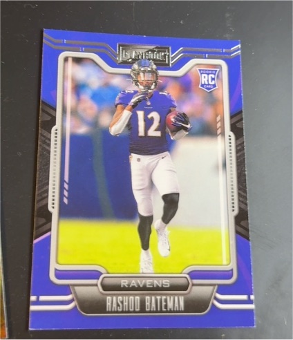 2021 Panini Playbook #113 Rashod Bateman — front