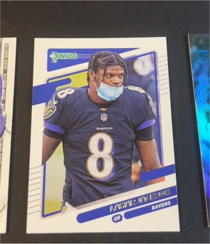 2021 Panini Donruss #239 Lamar Jackson — front