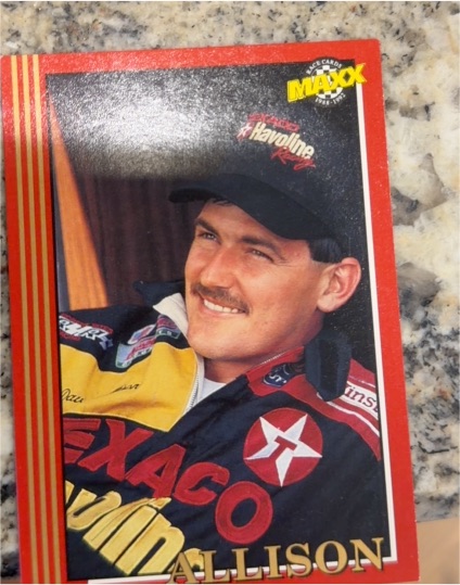1992 Maxx #28 Davey Allison — front