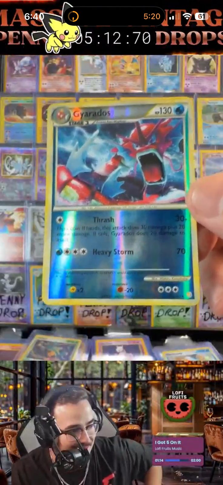 2010 Heartgold & Soulsilver #123 Gyarados — front