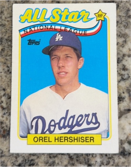 1989 Topps All-Star #394 Orel Hershiser — front