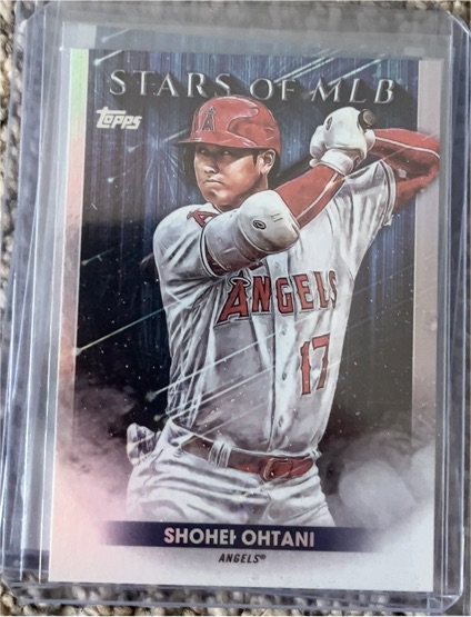 2022 Topps Stars of MLB Insert #SMLB-24 Shohei Ohtani — front